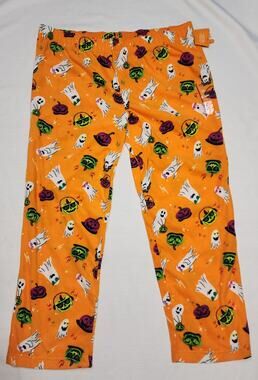 Halloween pumpkin pajama pants XXL men's by Hyde and eek boutique
